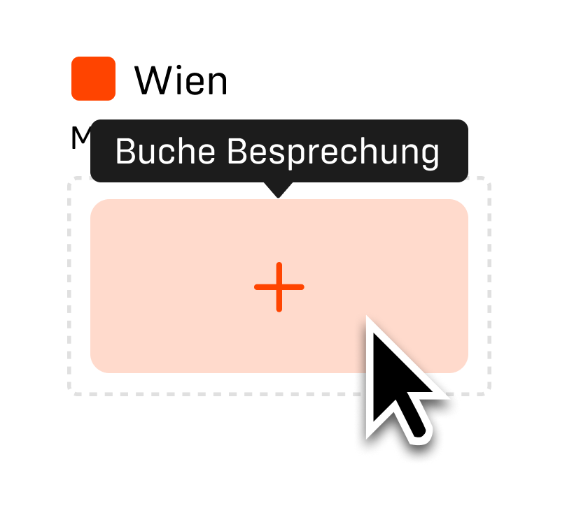 Schnelle und einfache Buchung von Besprechungsräumen
